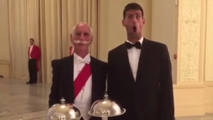 Tenista Djokovic vás opäť rozosmeje: Tieto vtipné ksichtíky musíte vidieť!