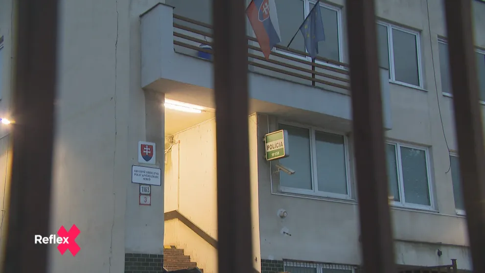 Utiekol z policajnej stanice