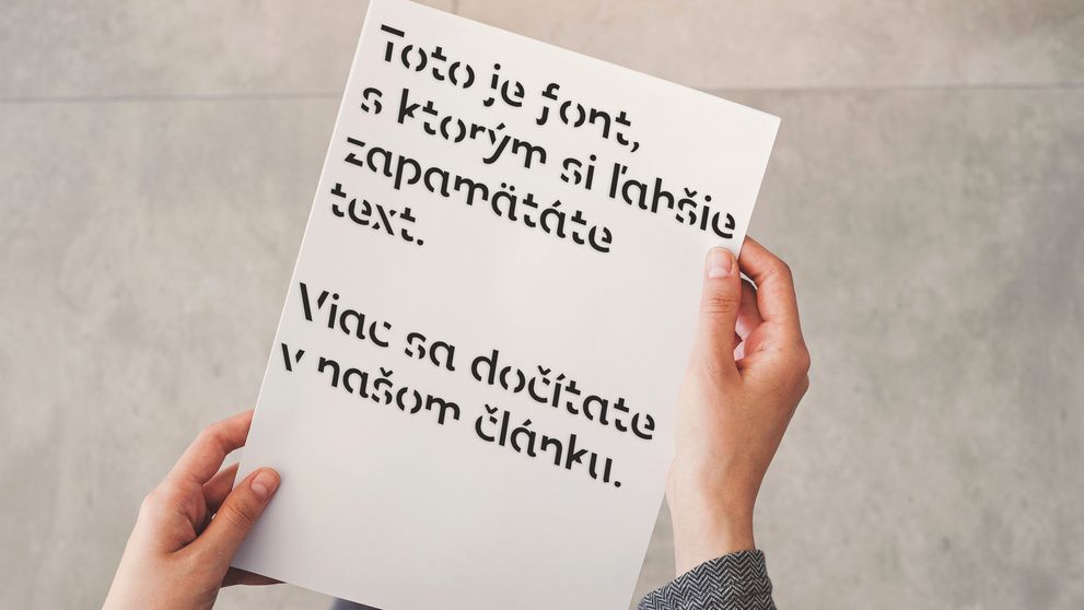 Máte problém zapamätať si obsah textu? Vedci vymysleli písmo, ktoré sa nedá zabudnúť