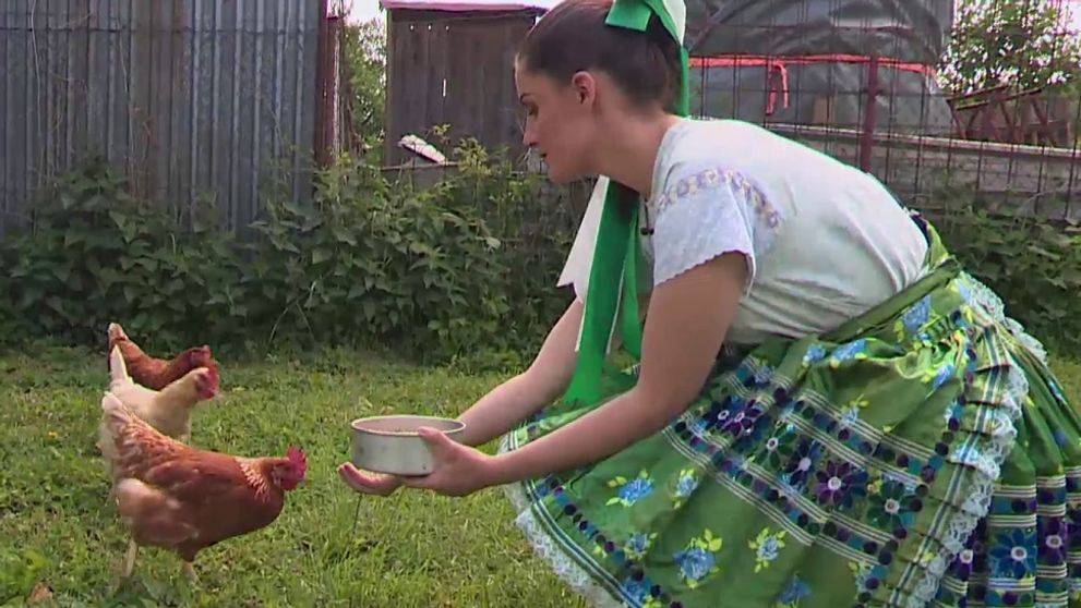 Mladej folkloristke učarovala drevenica