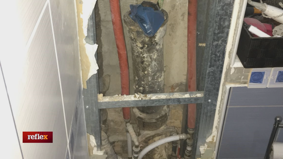 Poškodená stupačka