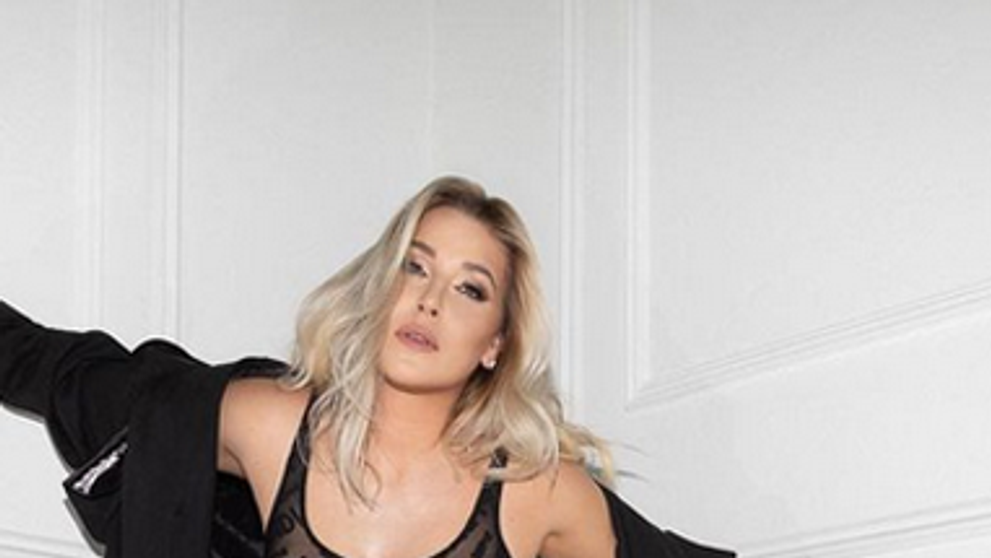 Sexy Dominika Cibulková: Zábery v priesvitnej podprsenke