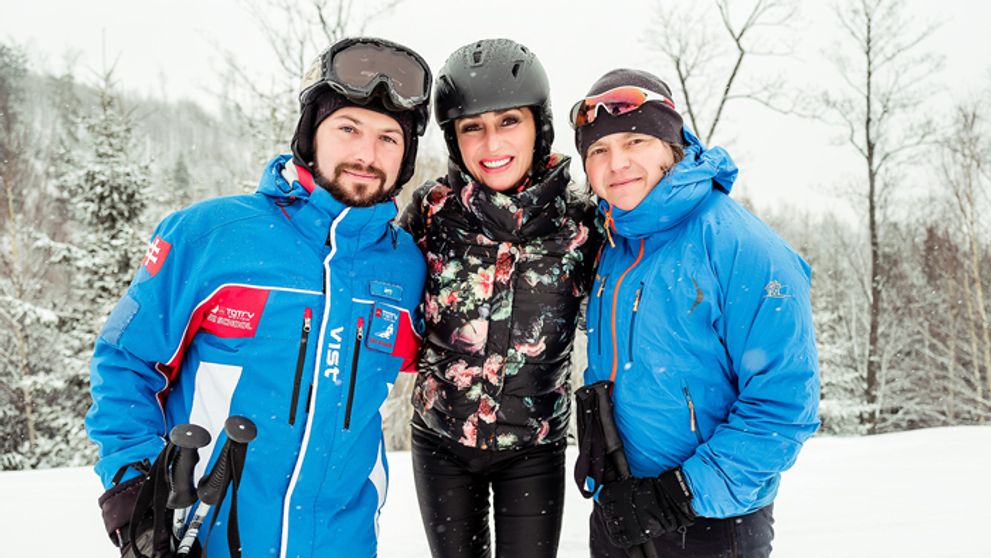 Sklovská po 15 rokoch na lyžiach
