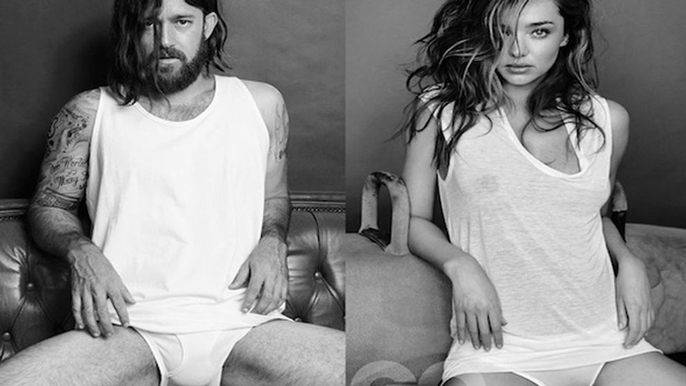 Horúca kráska Miranda Kerr má konkurenciu! V podobe chlpatého Doma Nadera!