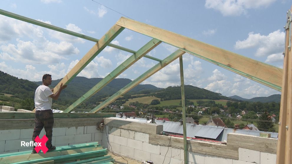 Rómske domy v Zborove