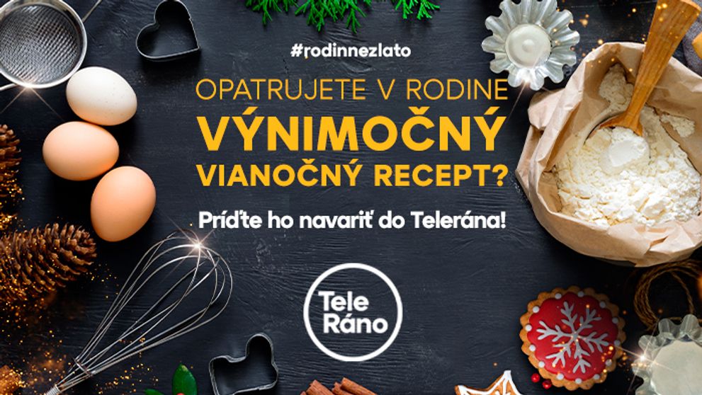 Súťaž o najlepší vianočný rodinný recept!
