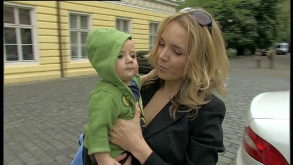 Šťastná mamina Lucka