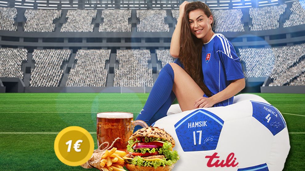 Futbal, dobré jedlo a skvelé ceny!