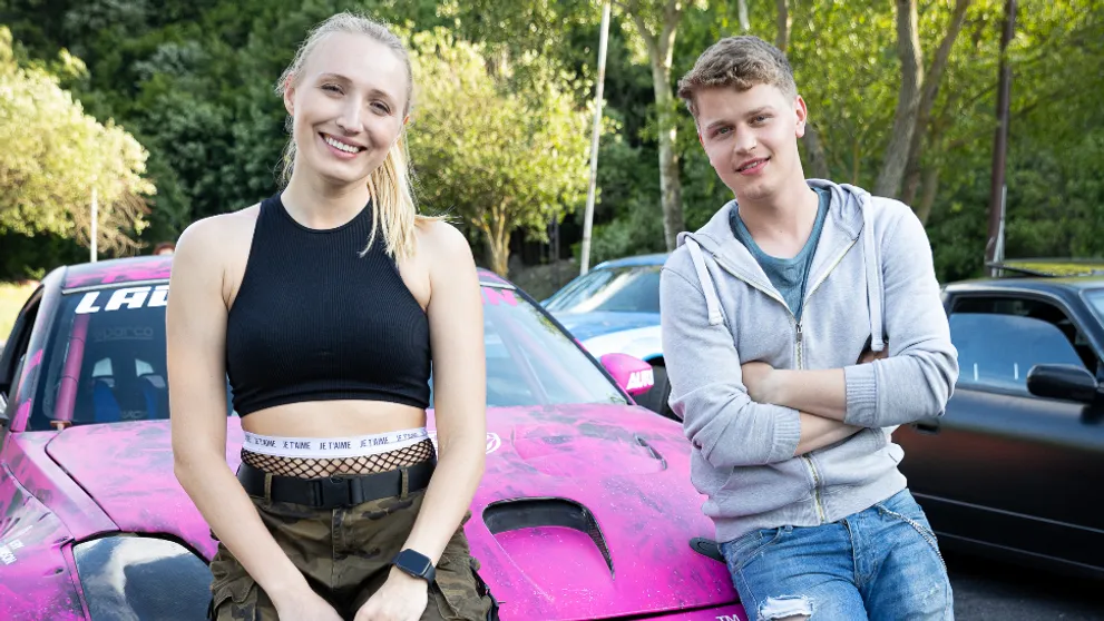 Kaskadérka Nina o spolupráci s Oteckami. Bála sa, že jej zničia auto!
