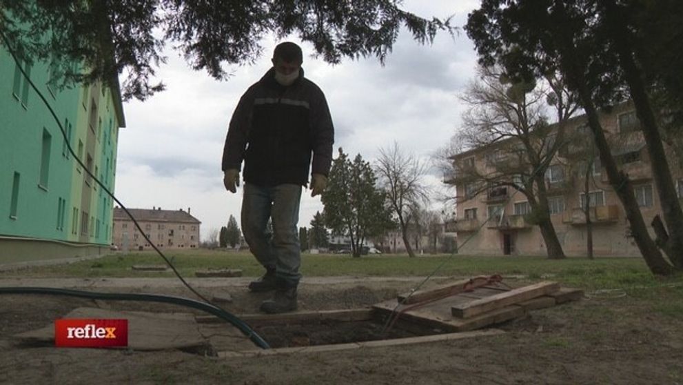 Život im strpčuje kanalizačná prípojka