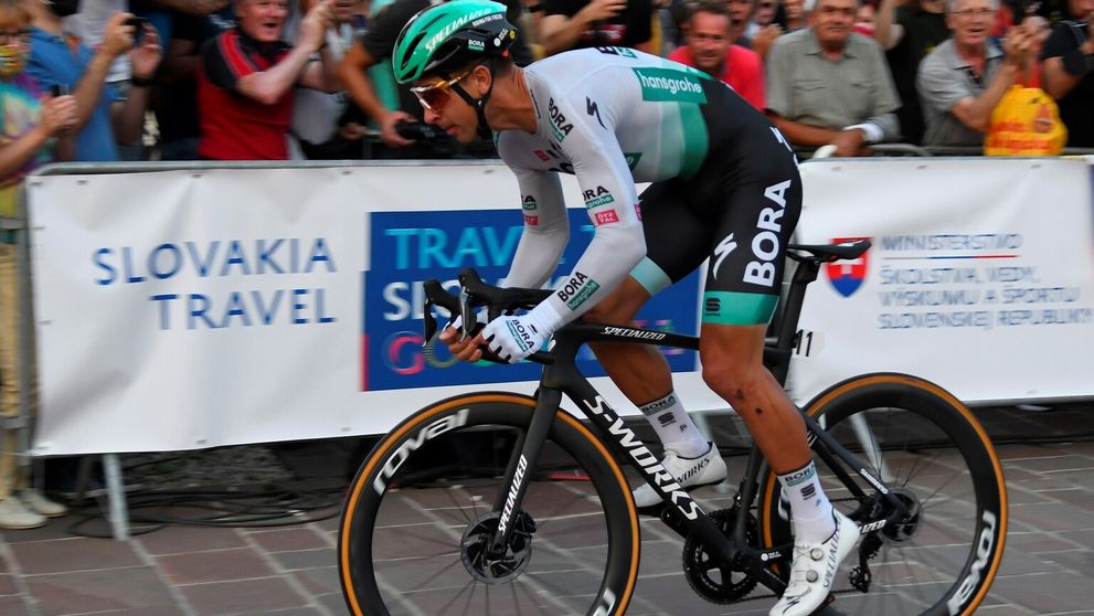 Peter Sagan druhý v 1. etape Okolo Slovenska, vyhral Hodeg