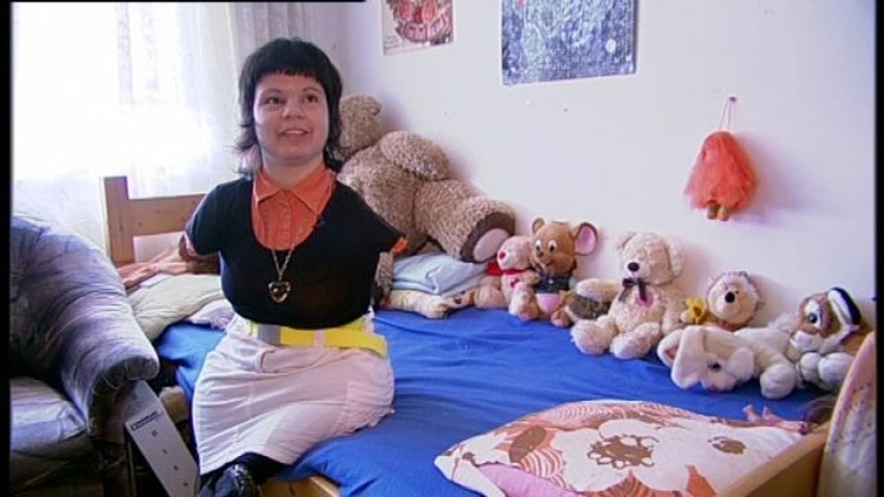 Veronika sa narodila bez rúk