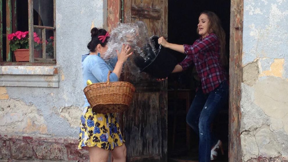 Nehoda na nakrúcaní: Schytala to Erika!