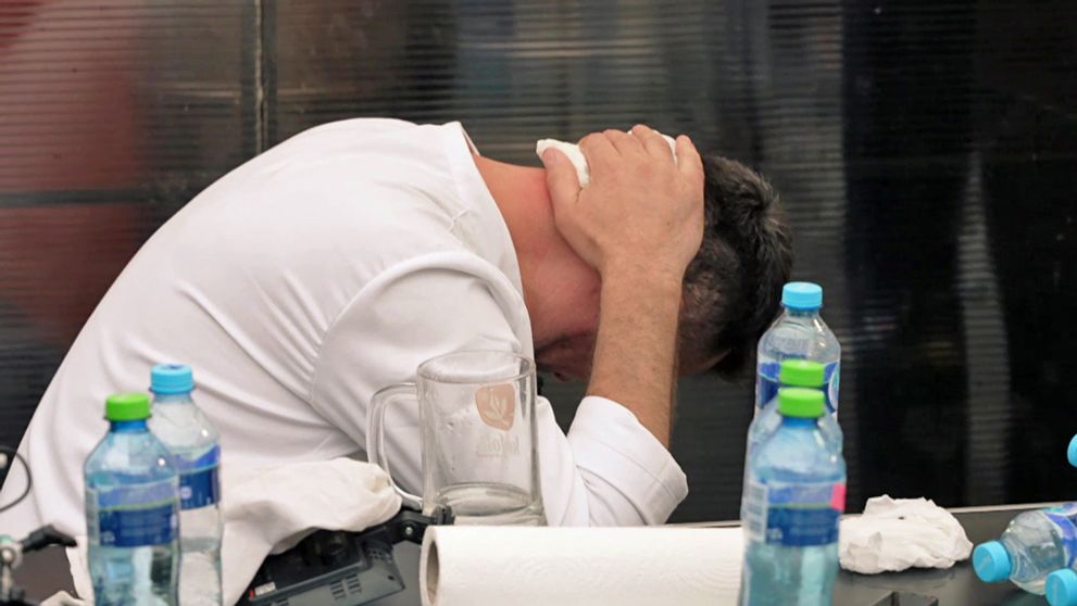 Prišlo mu zle v najnevhodnejšom okamihu. Majiteľ reštaurácie takmer skolaboval