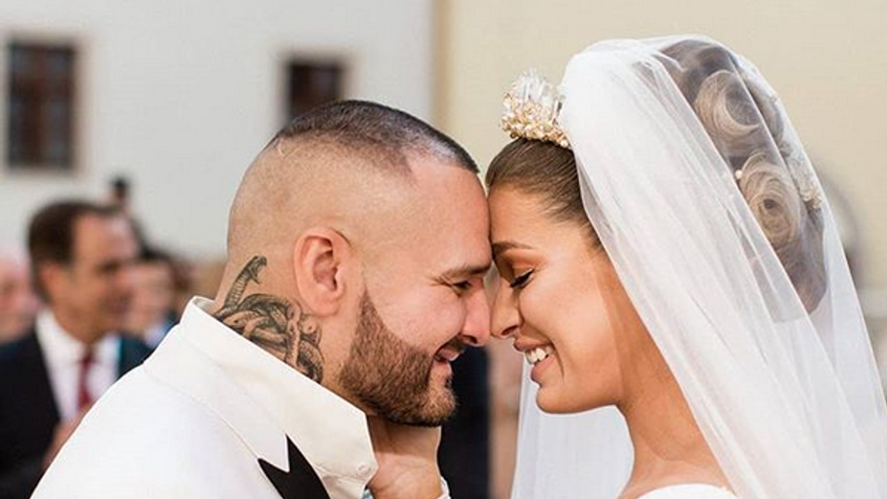 Prvá fotka novomanželov: Jasmina bola nádherná nevesta