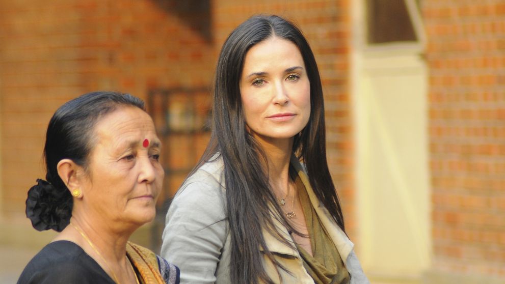 V bazéne Demi Moore našli utopeného muža!