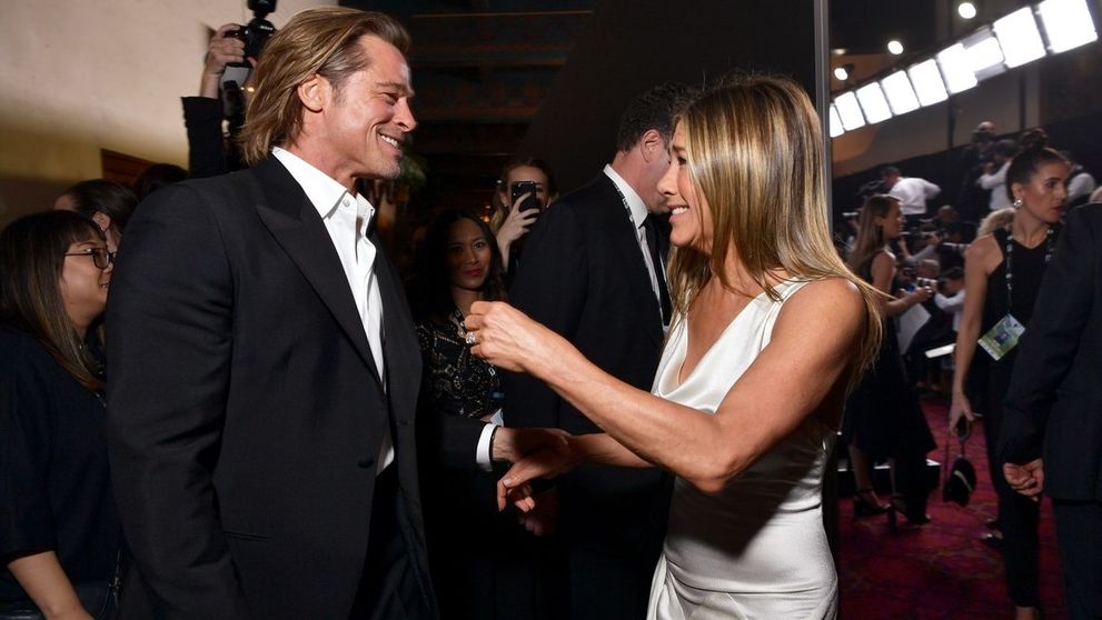 To je pohľad! Jennifer Aniston a Brad Pitt opäť spolu