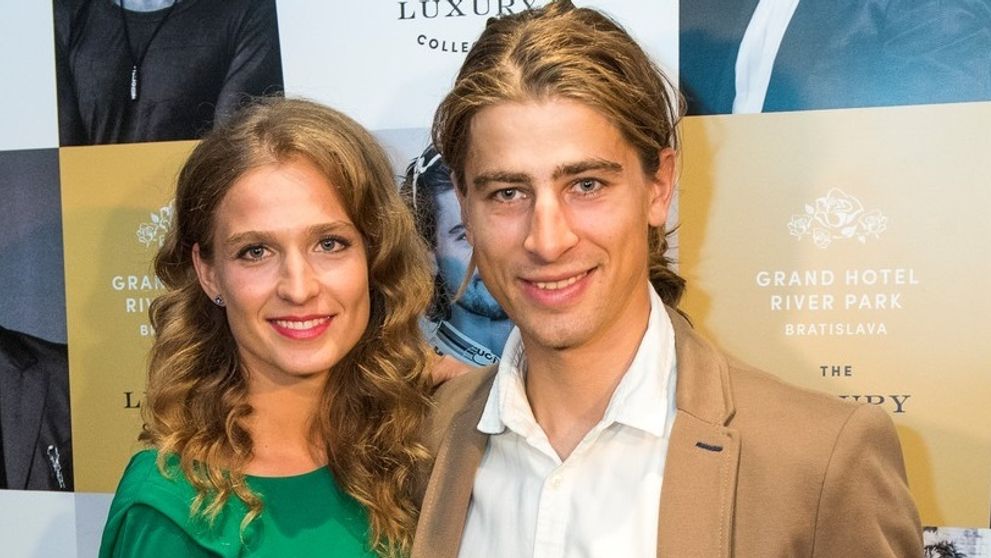 Peter Sagan bude otcom. Ukázal fotku manželky s bruškom