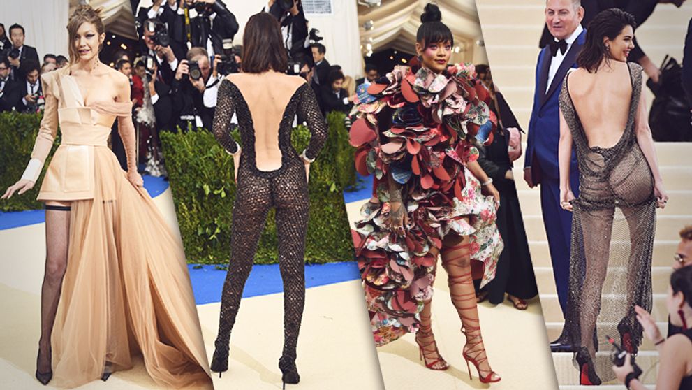 MET Gala 2017: Niekto predvádzal módu, niekto holý zadok