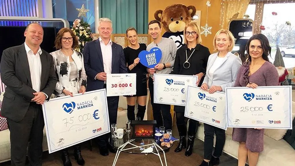 Výnimočný Deň s Nadáciou Markíza má za sebou už 6. ročník, vyzbieralo sa krásnych 75 000 eur