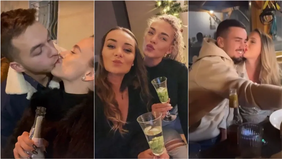 Bláznivý farmársky Silvester: Vášnivé bozky, Minh hore bez, Dagmar oslavovala bez Miša
