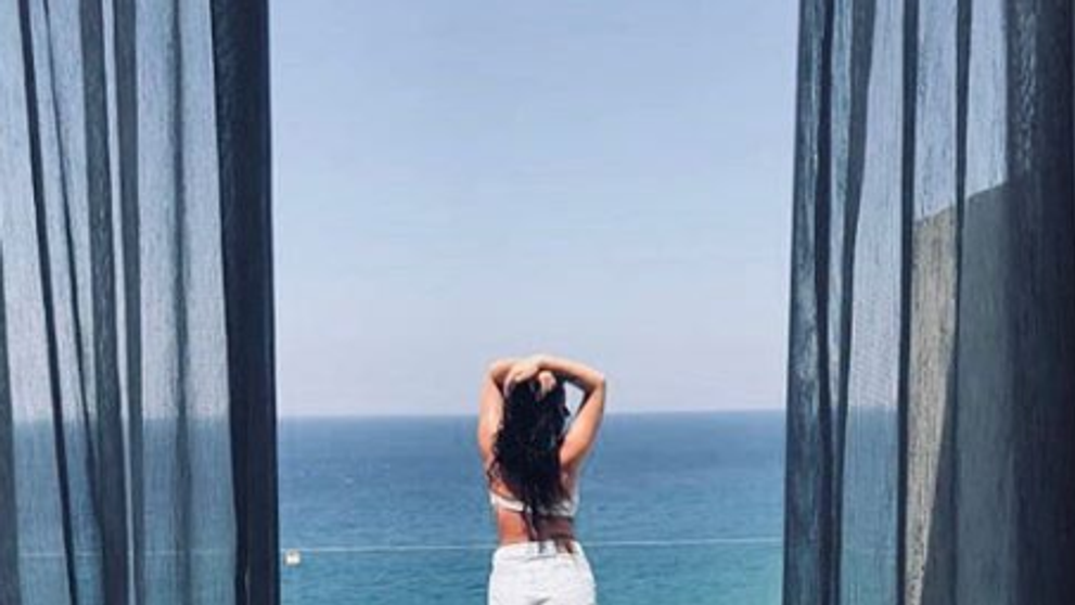 To je ale výhľad! Katka Knechtová ukázala oveľa viac než len more