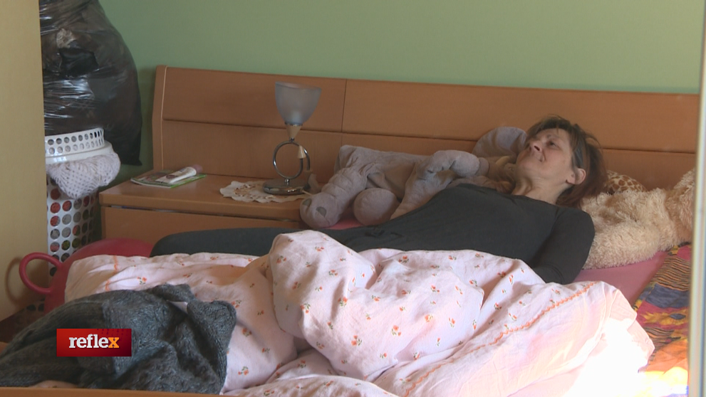 V chorobe bez pomoci