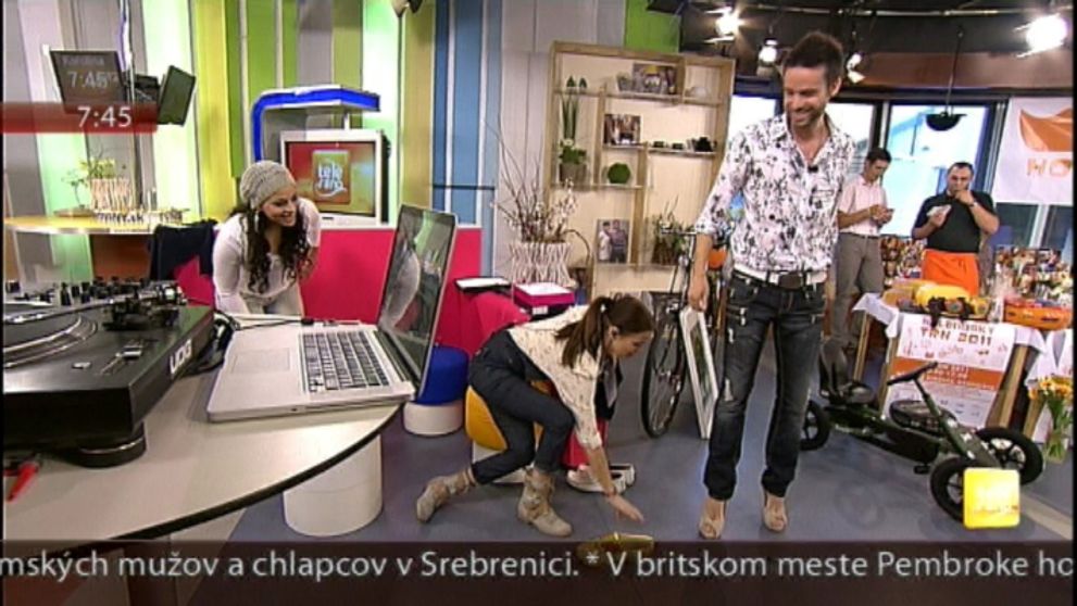 Takto ste ho ešte nevideli: Juraško v podpätkoch!