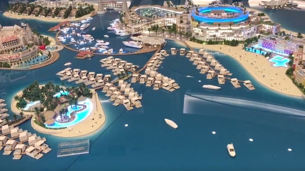 V Dubaji rastie ďalší megalomanský projekt - Európa! Teda, jej verzia