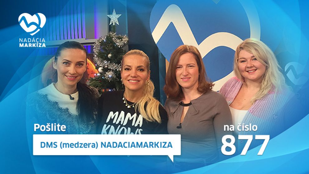 Deň s Nadáciou Markíza. Pomôžte tým, ktorí to potrebujú