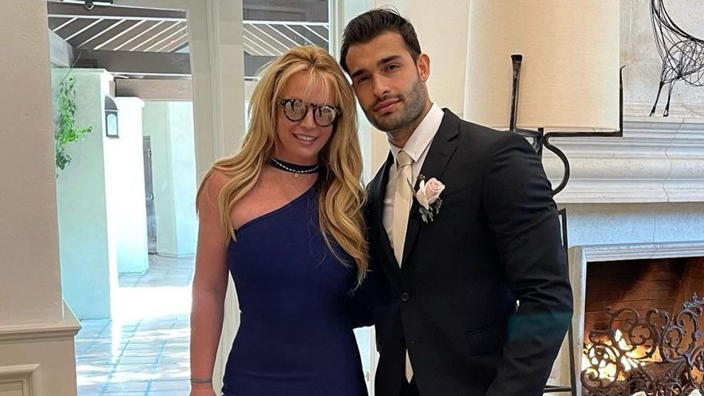 Šťastná Britney na svadbe!