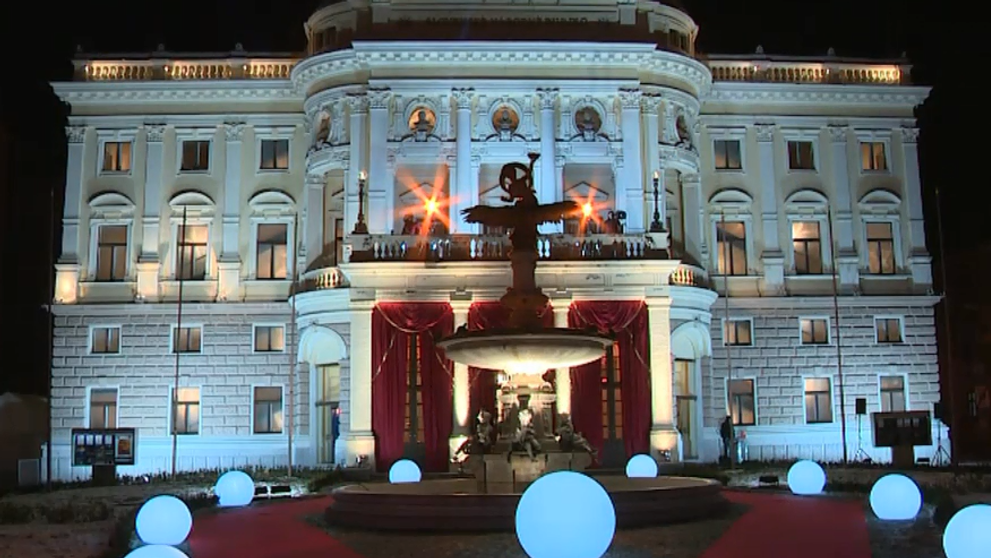 Ples v opere: Tamara Heribanová vyrazila šatami dych