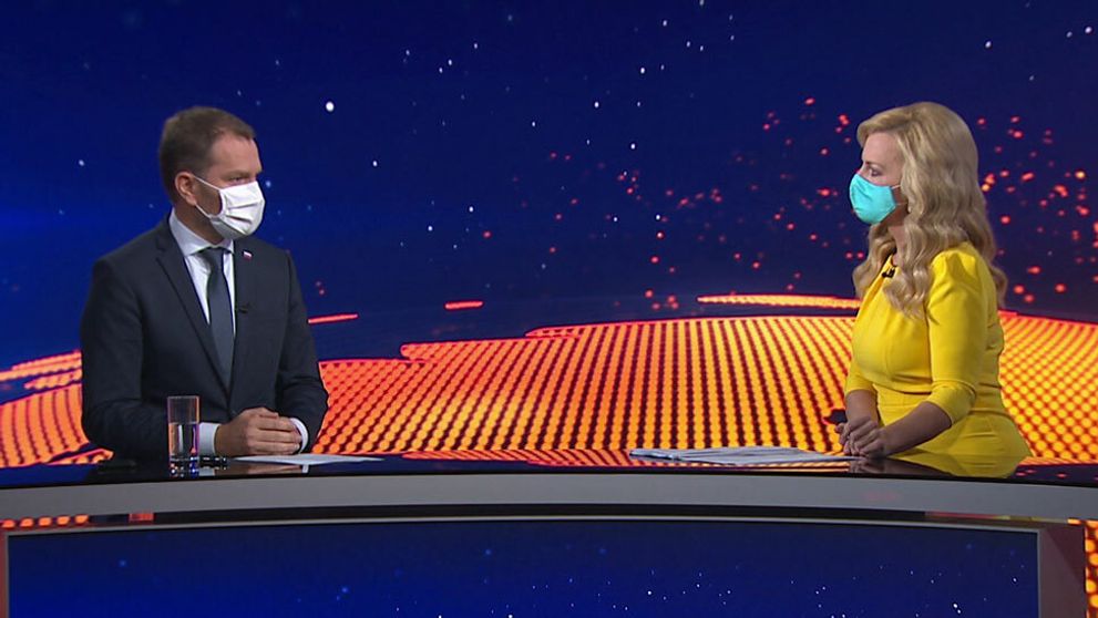 Televízne noviny s premiérom Matovičom zatiaľ najsledovanejším programom mesiaca