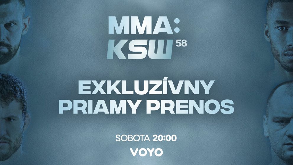 Videoportál VOYO exkluzívne ponúkne zápasy zmiešaných bojových umení organizácie KSW