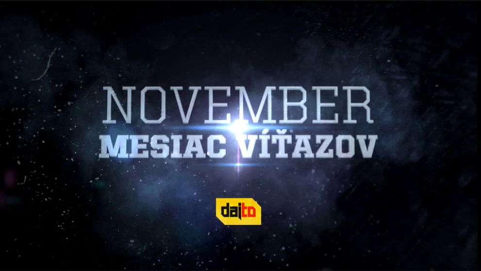 November až netradične plný športu!