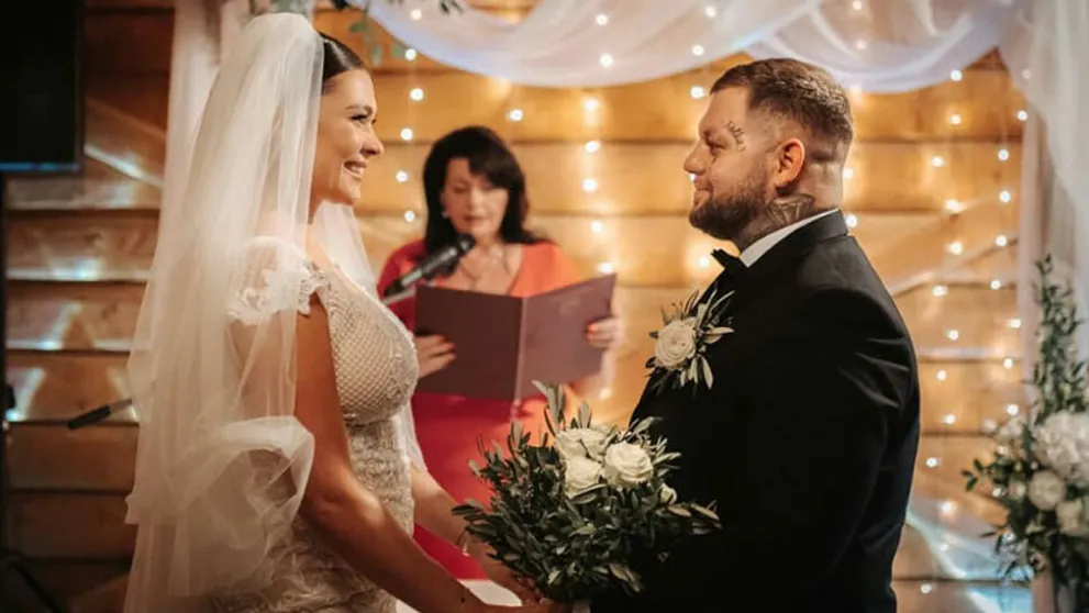 Kali a Alica na svadobných fotkách. Láska z nich doslova sála