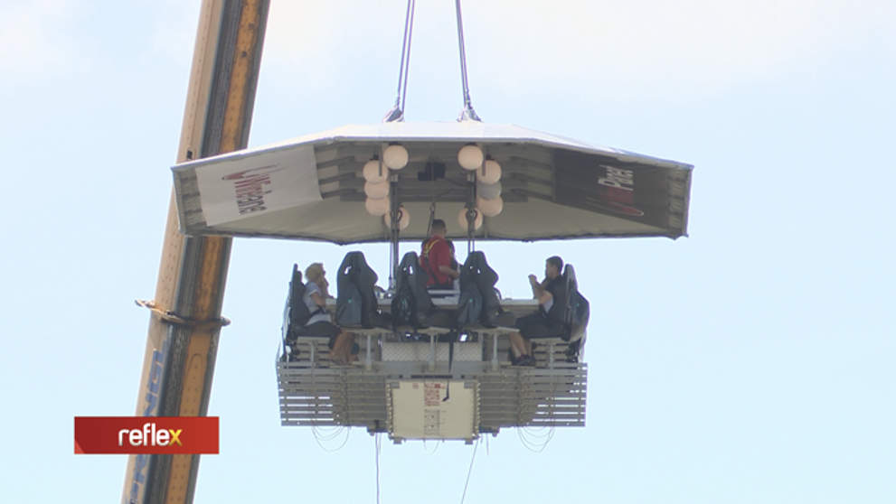 Obed v oblakoch: Zajedli by ste si 50 metrov nad zemou?