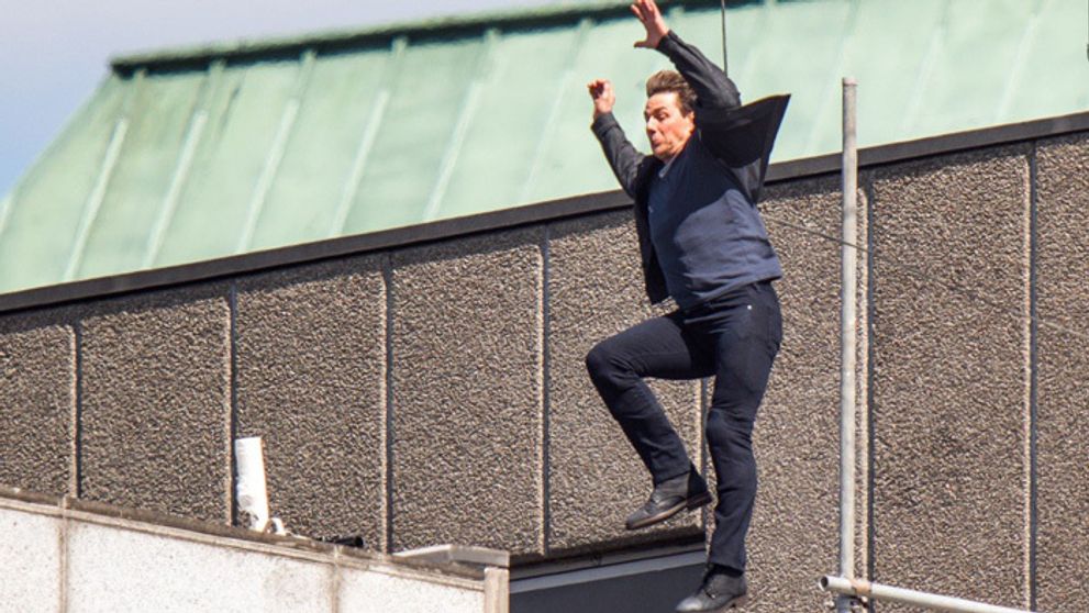 VIDEO: Kaskadérsky kúsok nedopadol dobre. Tom Cruise sa zranil pri nakrúcaní!