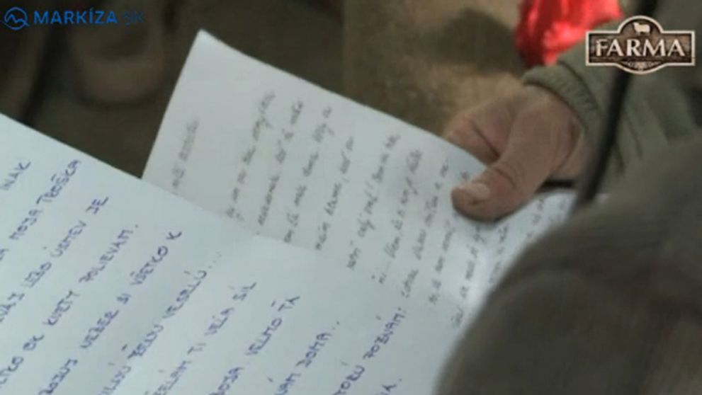 Dojatie na Farme: Rozdávali sa listy!