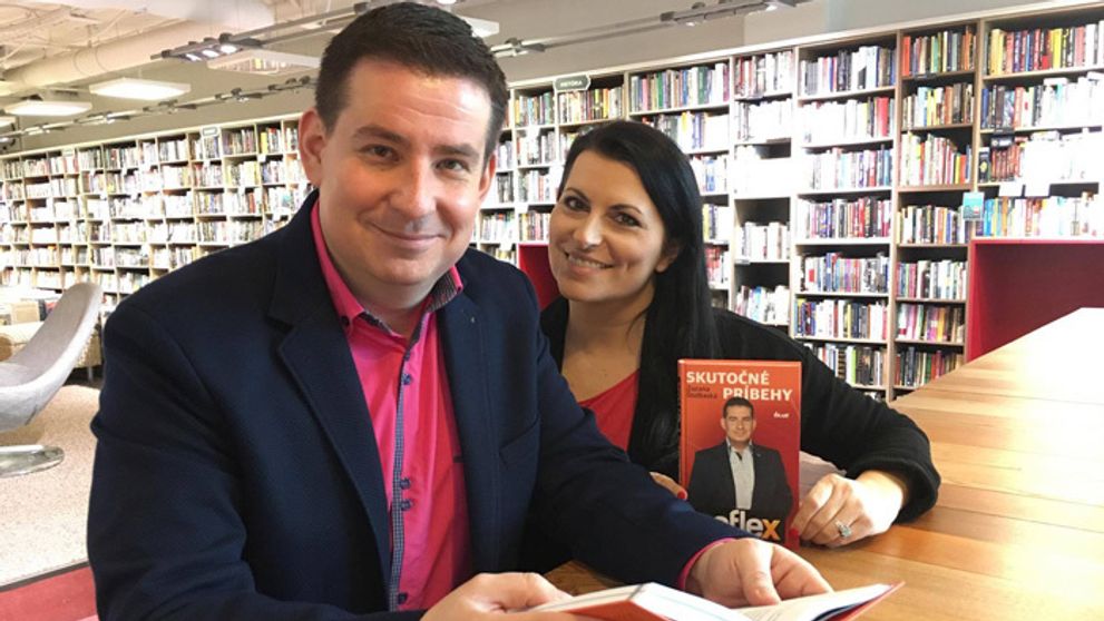 Patrik Herman: „Je zváštne vidieť sa na titulke knihy“