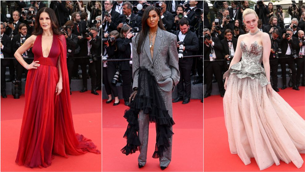 Móda z filmového festivalu v Cannes 2023: Herečka šokovala modrými vlasmi