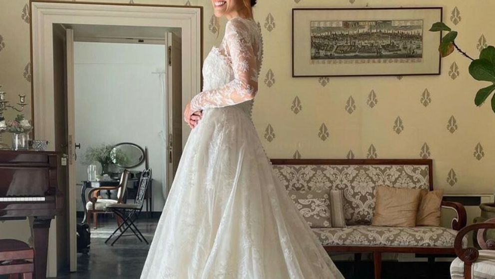 Seriálová kráska sa vydala: Svadobné šaty mala prenádherné