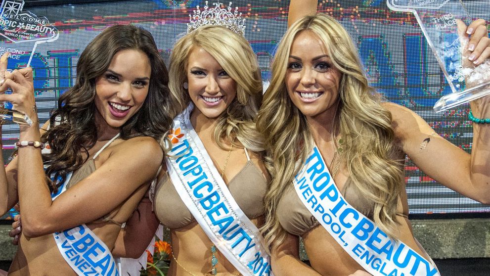 Sexy rozpálené telá Miss Tropic Beauty Model. Čo hovoríte na víťazku?