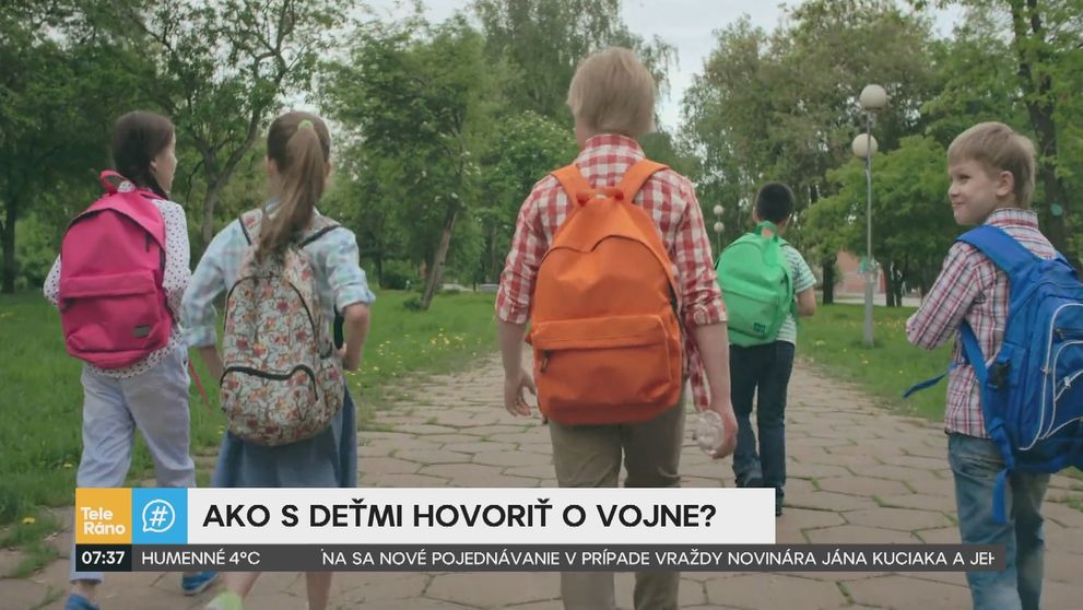 Ako s deťmi hovoriť o vojne?