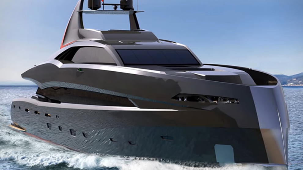 Veľkolepá superjachta. Tvorcovia sa inšpirovali maskou Batmana