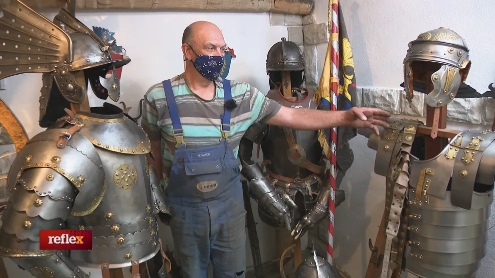 Vyrába historické brnenia