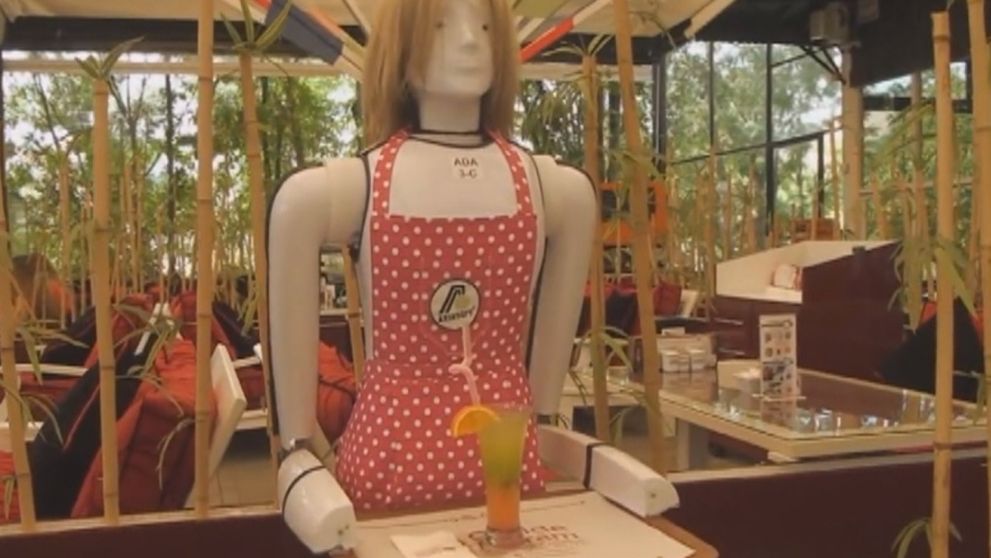 Ľudia majú vážnu konkurenciu, čašníkov a sprievodcov nahrádzajú humanoidi