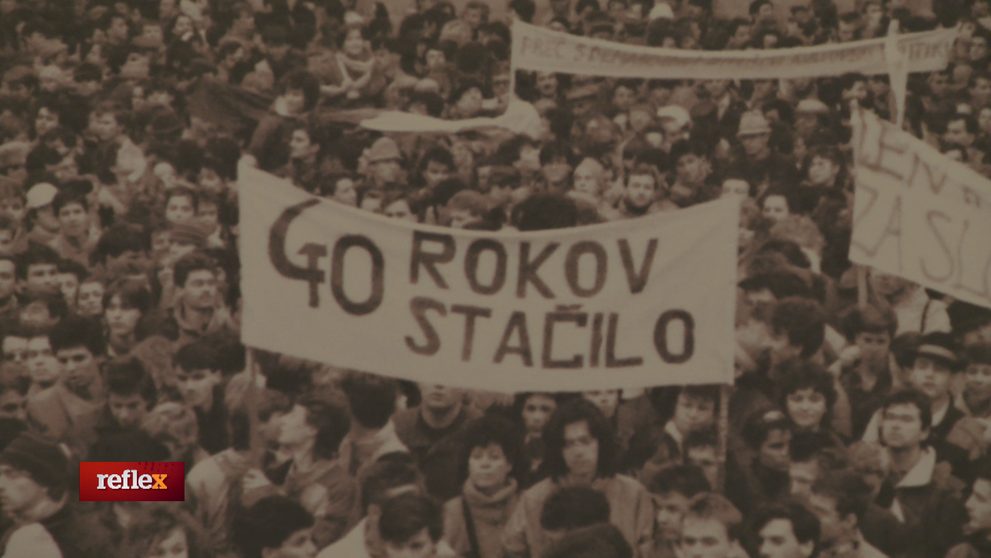 V predvečer 17. novembra vyšli do ulíc aj bratislavskí študenti