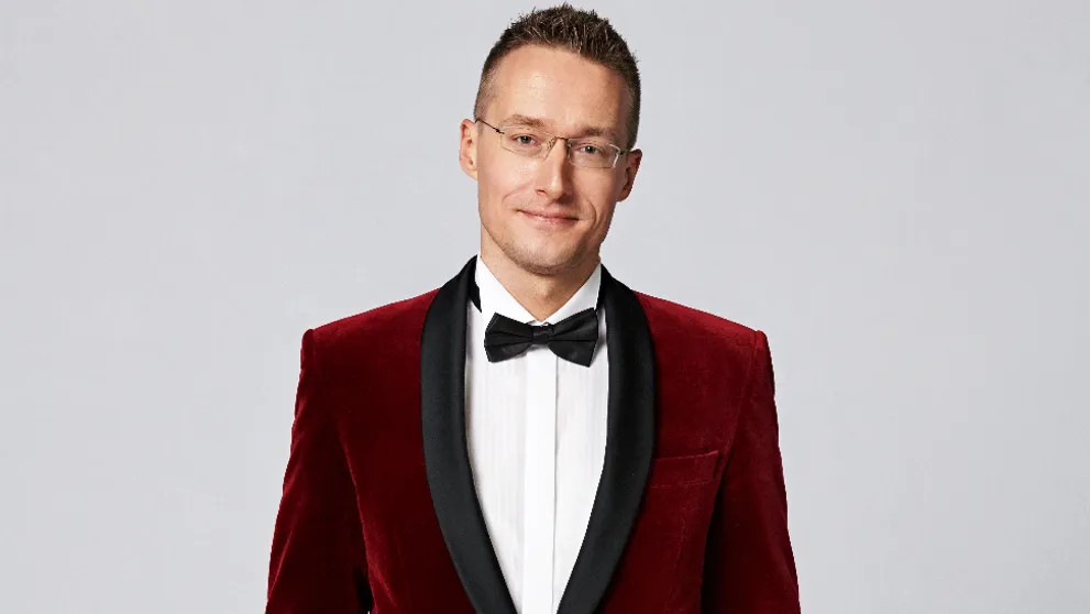 Michal Kovačič počas Let's Dance. S tanečnicou je častejšie ako s vlastnou manželkou