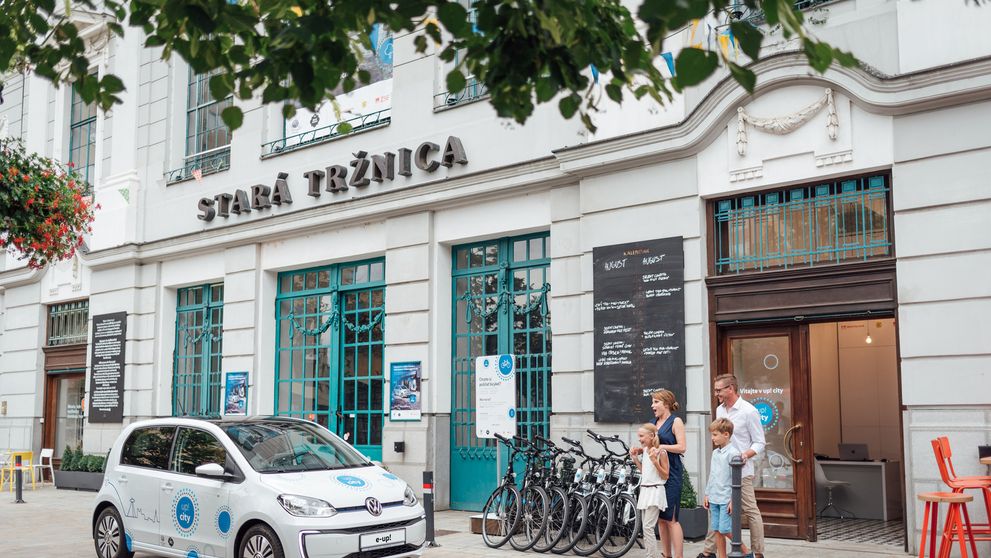 Záujem o prenájom elektrických vozidiel v centre Bratislavy narastá